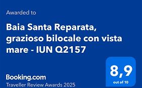 Baia Santa Reparata, grazioso bilocale con vista mare - IUN Q2157
